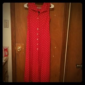 Button front dress
